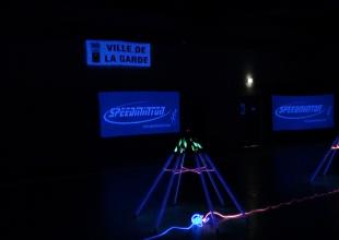 speedbadminton - La ville de La Garde fait son blackminton®!